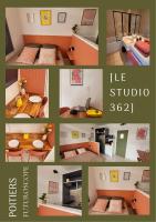Le Studio 362 Proche Futuroscope et Arena 1 à 2 Pers - B&B Chasseneuil-du-Poitou