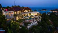 Panorama Summit - Private Pool with Sunset View - Ferienwohnung Choeng Mon Beach