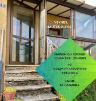 Maison du Rocher Veynes - 2 à 4 personnes - Draps et Serviettes fournies - B&B Veynes