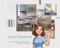 Les 20 bonheurs - Cosy pour 2 pers - Check-in 24-24 - B&B Aubière