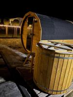 Domek z Sauną i Jacuzzi Leśne SPA - Chambres d'hôtes Lipno