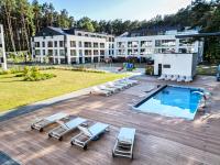 Forest & Waves - Luxury Seaside Retreat with Pool, 90m to the Beach & Pro Workstations - B&B Łukęcin