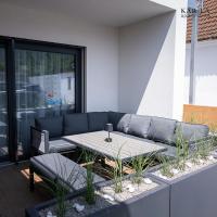 Deluxe Two-Bedroom Apartment with Garden View