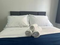 Apartment mit 1 Schlafzimmer, Balkon und Stadtblick