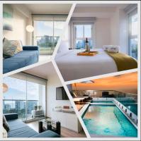 Apartment mit 1 Schlafzimmer, Meerblick und Balkon