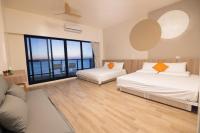 Habitación Cuádruple con vistas al mar