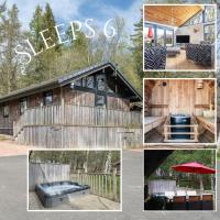 Cabin W Hot Tub, Sauna, King Beds, National Park - Bed and Breakfast Otterburn