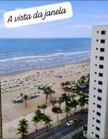 kit na tupi, frente mar, vaga garagem rotativa - Bed and Breakfast Praia Grande