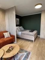 Apartment mit 1 Schlafzimmer, Balkon und Stadtblick