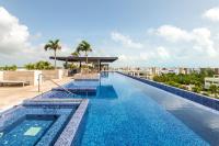 La Amada, Private Terrace Penthouse in Beachfront Complex - Chambres d’hôtes Cancún