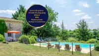 Maison de charme avec terrain et piscine privée - Bed and Breakfast Montaigu-de-Quercy