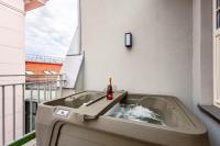 Apartment mit 1 Schlafzimmer und Whirlpool