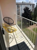 appartement cosy tout équipé avec balcon - Bed and Breakfast Châlette-sur-Loing
