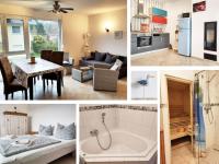 Apartment mit 2 Schlafzimmern und Dusche 