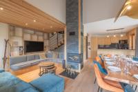 Alpe d'Huez Houses - Hameau de Clotaire - Le cocon blanc - Duplex 5 chambres - cheminée wellness - Ski aux pieds - B&B Alpe d'Huez