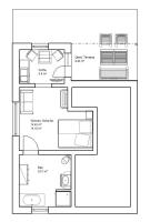Apartment mit Terrasse