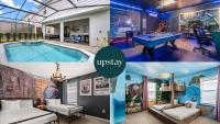 Luxe 7BR Solterra Villa Games Pool & Themed Rooms - Chambres d'hôtes Davenport