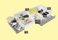 Apartamento de 1 dormitorio