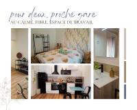 Pour 2 personnes proche gare - fibre - B&B Vesoul