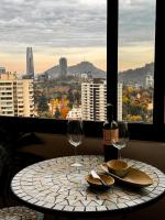 Luminoso 3BR en Las Condes - Parque Arauco - Vista y Ubicación top - Chambres d'hôtes Santiago