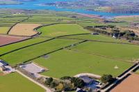 Hawk's View Bell Tent at Higher Hawksland Farm - B&B Saint Issey
