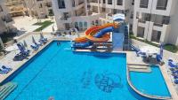 الساحل الشمالي قرية سانتوريني شاليه غرفة وريسبشن - B&B El Alamein