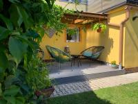 Apartment mit 1 Schlafzimmer und Gartenblick