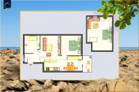 Loddin Ferienwohnung Inselzeit - Bed and Breakfast Loddin