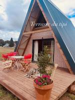 chalet laguiole-aubrac - B&B Curières