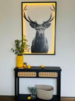 Black&Yellow Apartment Bielefeld 24h Check in WLAN Parkplatz ÖPNV - B&B Bielefeld