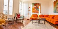 Magnificent Marseille 3-bedroom penthouse apartment with elevator, AC - Chambres d'hôtes Marseille