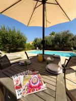 Villa Karneios - Private Pool near Chania & Beach - B&B Tavronítis