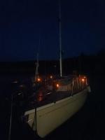 Accommodation on a sailboat in Sysmä harbour - B&B Sysmä