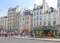 Saint Paul, rue Pavee, duplex - ID 1049 - B&B Parigi