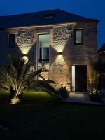 Grange rénovée- 3 chambres spa - B&B Basly