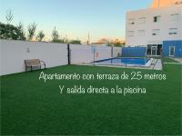 ARENA Y SAL , acceso directo a la piscina, terraza , aire acondicionado, mascotas bienvenidas - Chambres d'hôtes Deltebre