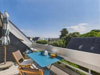 Vue mer - 100m plage - Appart pour 4 balcon - Chambres d’hôtes Légenèse