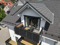 WIESENglück - Helles Apartment mit Blick auf Allgäuer Wiesen, 2 Schlafzimmer & zentrale Lage - Chambres d'hôtes Altusried