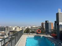 Moderno Studio con piscina en Barrio Republica - B&B Santiago