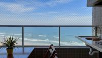 Apartamento Frente para o Mar em Praia Grande - Vista Incrível - Chambres d'hôtes Praia Grande