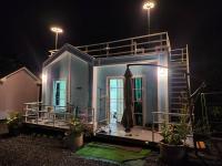 Villa con vistas al jardín