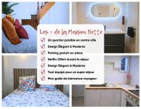 La Maison nette, calme, parking, 6 min a gare - Ferienwohnung Amiens