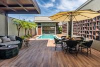 Recanto Oásis - 3 Suítes, Piscina Aquecida com Sauna - Ferienwohnung Olímpia