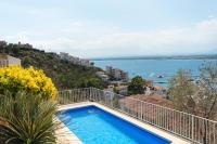 WELCS VILLA 280 EMP con piscina, vistas al mar y parking - B&B Roses