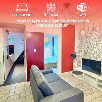 2 chambres en RDC avec terrasse 4 personnes - B&B