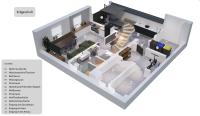 HOUSE 756 MAINZ - DESIGN-FERIENHAUS, 4 Schlafzimmer, 3 Bäder, SAUNA & Kamin & Outdoorküche - Chambres d'hôtes Mayence