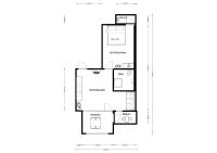 Apartment mit 1 Schlafzimmer, Balkon und Meerblick