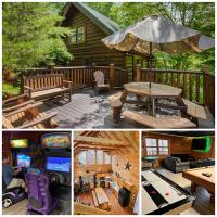 Pool Access, Arcade, Tri-Level, Game Room - B&B Sevierville