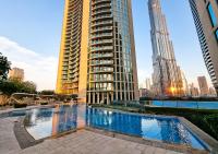 Royal Vista - Luxury 2BR Apartment with Burj Khalifa View at Burj Vista - Downtown - Chambres d'hôtes Dubaï