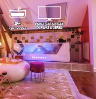 Suite Romantique 45m2-Amiens Centre-SPA & Parking - Ferienwohnung Amiens